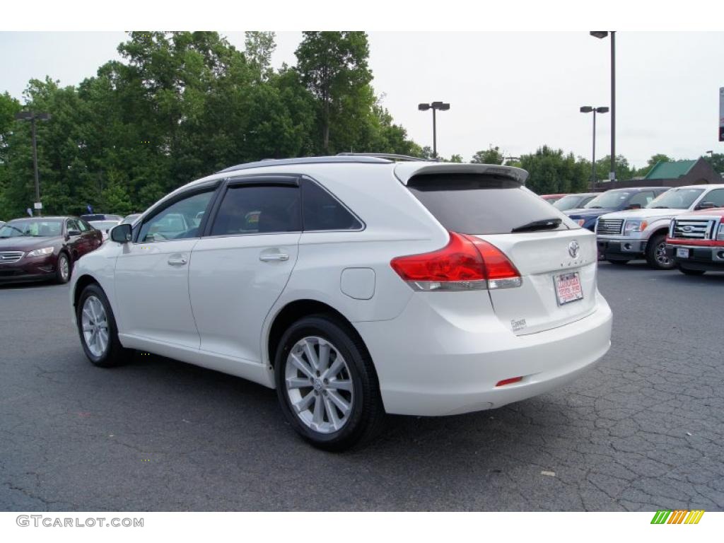 2009 Venza AWD - Blizzard Pearl / Ivory photo #46