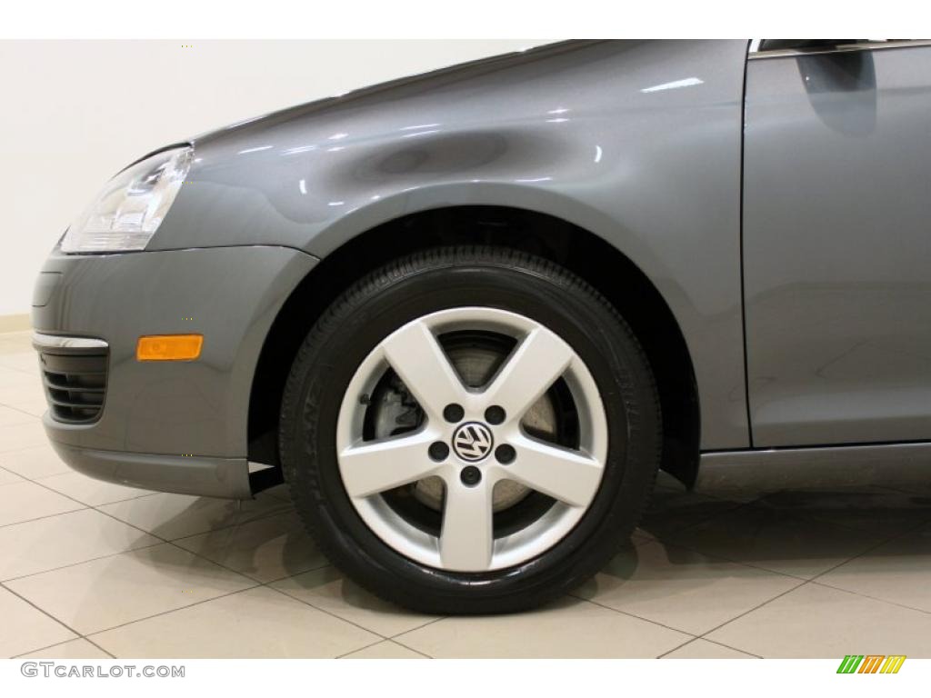 2009 Volkswagen Jetta SE SportWagen Wheel Photo #49896842