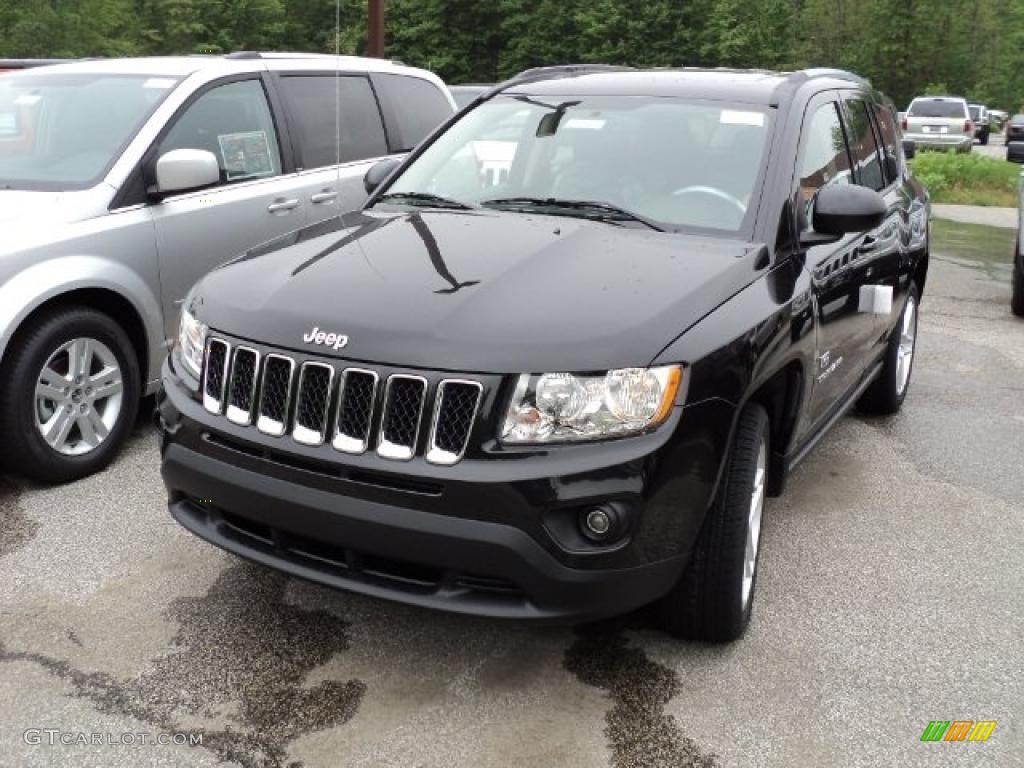 2011 Compass Limited 70th Anniversary 4x4 - Brilliant Black Crystal Pearl / Dark Slate Gray photo #1