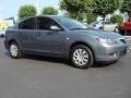 2007 Galaxy Gray Mica Mazda MAZDA3 i Sedan  photo #2