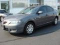 2007 Galaxy Gray Mica Mazda MAZDA3 i Sedan  photo #7