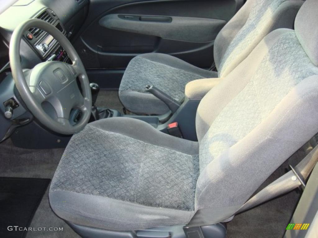 Gray Interior 1998 Honda Civic EX Coupe Photo #49897784