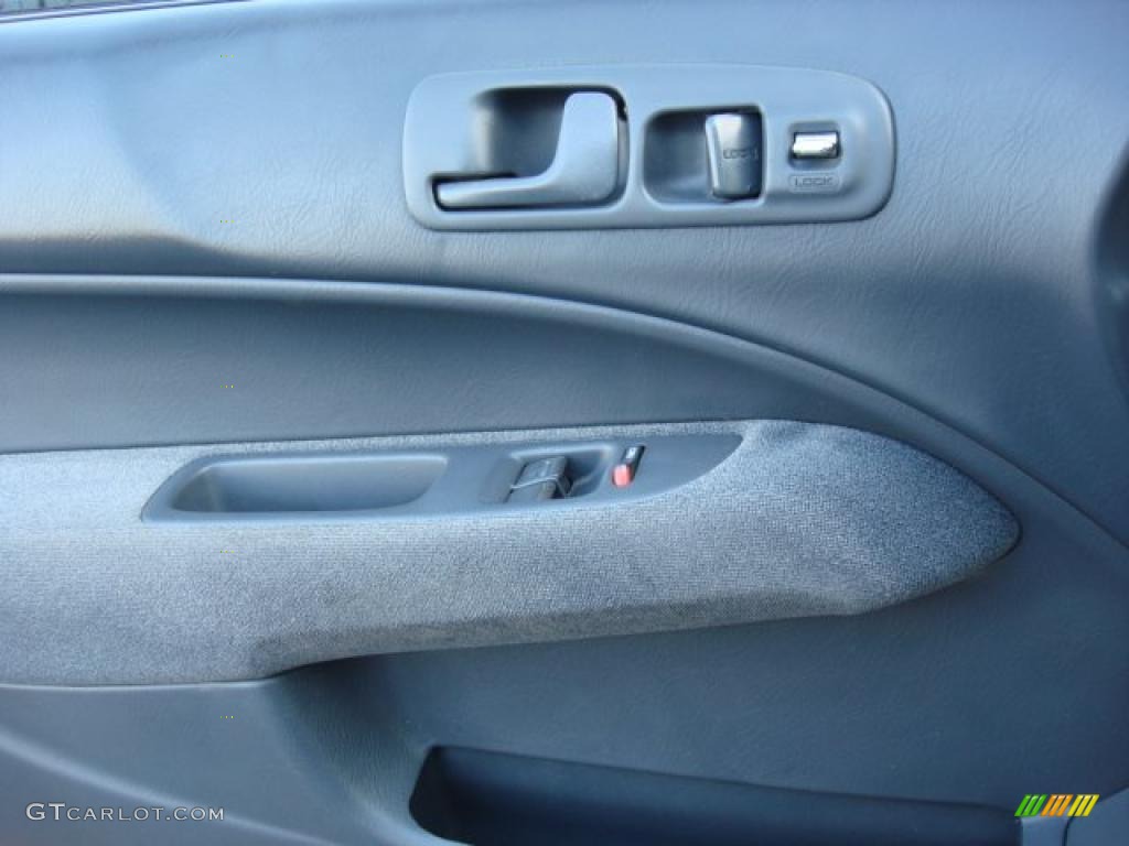 1998 Civic EX Coupe - Vogue Silver Metallic / Gray photo #12