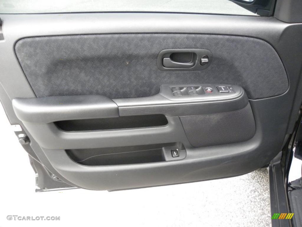 2005 Honda CR-V LX Black Door Panel Photo #49898294