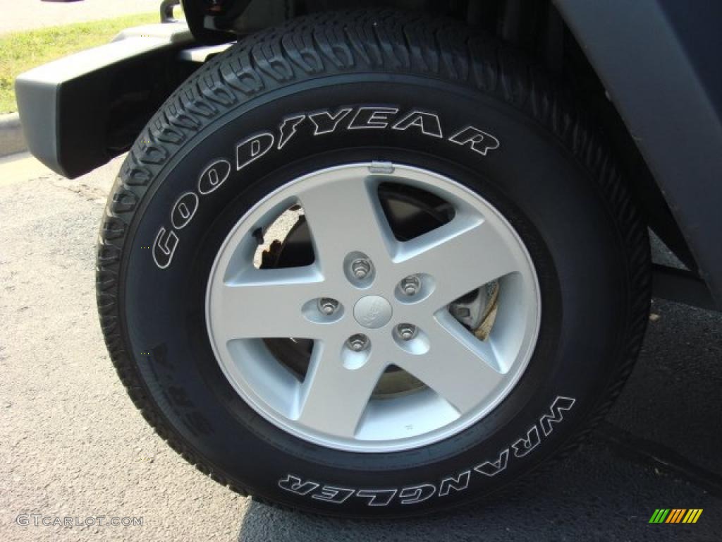 2007 Jeep Wrangler X 4x4 Wheel Photo #49899113