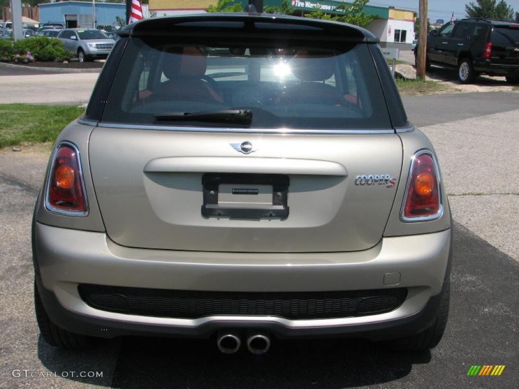 2007 Cooper S Hardtop - Sparkling Silver Metallic / Lounge Redwood photo #4