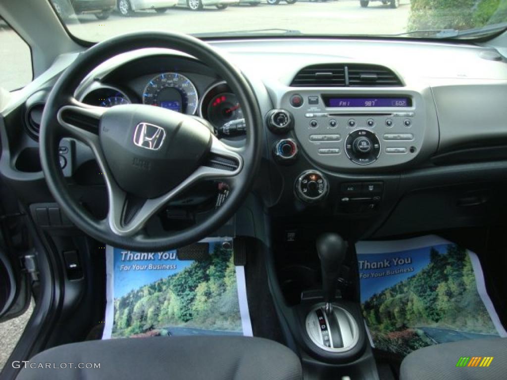 2009 Honda Fit Standard Fit Model Gray Dashboard Photo #49900073