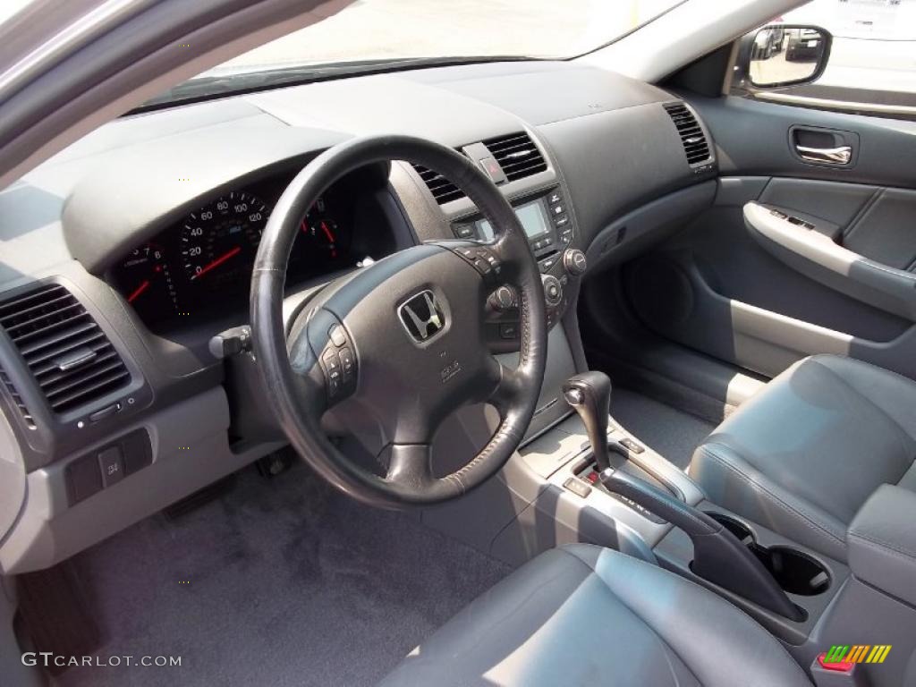 Gray Interior 2005 Honda Accord Hybrid Sedan Photo 49900522
