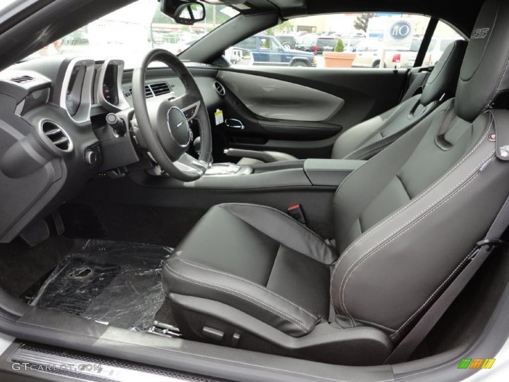 Black Interior 2011 Chevrolet Camaro SS/RS Convertible Photo #49900688