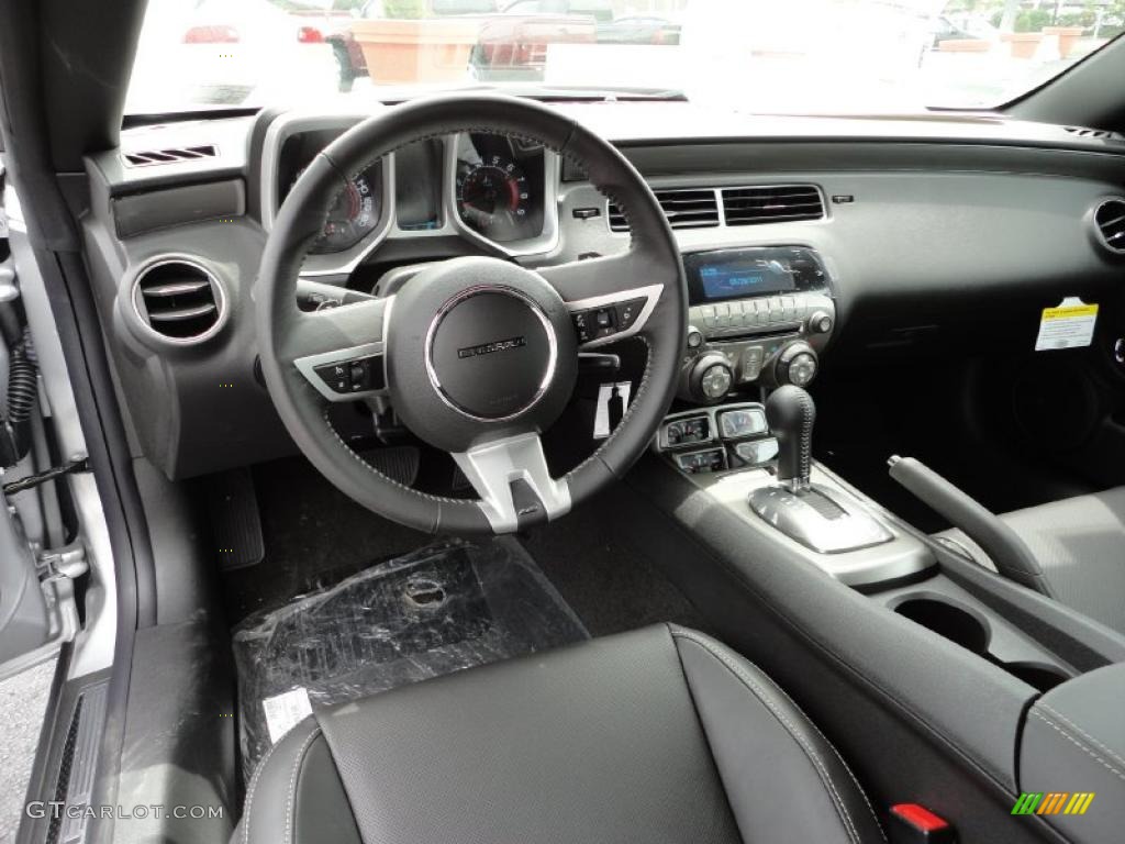 Black Interior 2011 Chevrolet Camaro SS/RS Convertible Photo #49900739