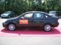 2000 Pitch Black Ford Focus ZTS Sedan  photo #9