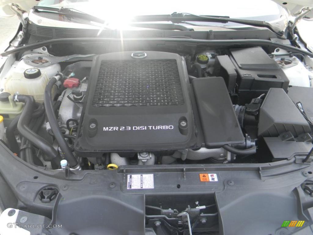2008 Mazda MAZDA3 MAZDASPEED Grand Touring 2.3 Liter GDI Turbocharged DOHC 16-Valve Inline 4 Cylinder Engine Photo #49901516