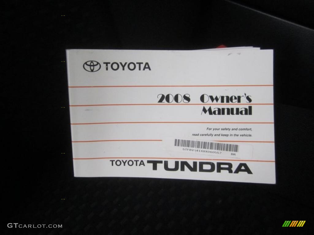 2008 Tundra SR5 Double Cab 4x4 - Salsa Red Pearl / Black photo #21
