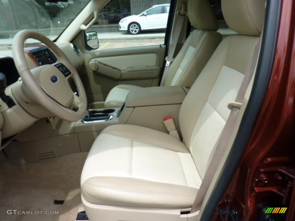Camel Interior 2010 Ford Explorer Eddie Bauer 4x4 Photo #49902278