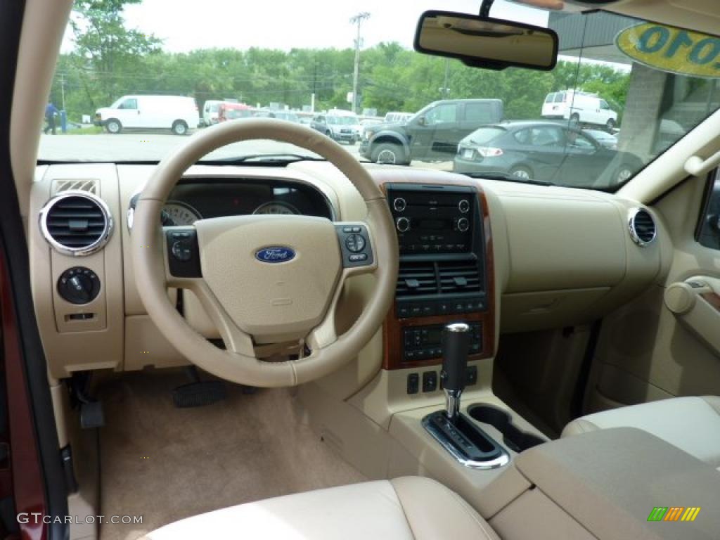Camel Interior 2010 Ford Explorer Eddie Bauer 4x4 Photo #49902284