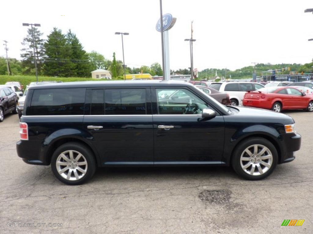 Dark Ink Blue Metallic 2010 Ford Flex Limited AWD Exterior Photo #49902320