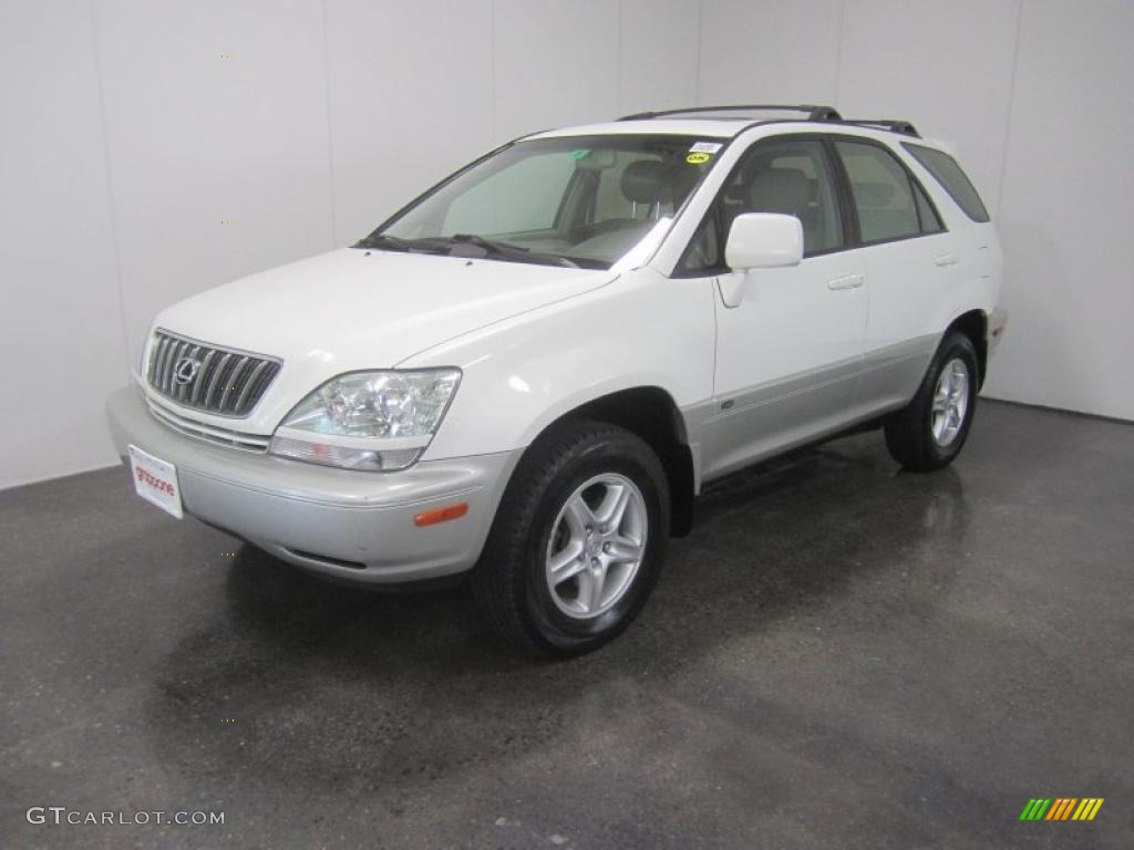 2001 RX 300 AWD - White Gold Crystal / Ivory photo #1