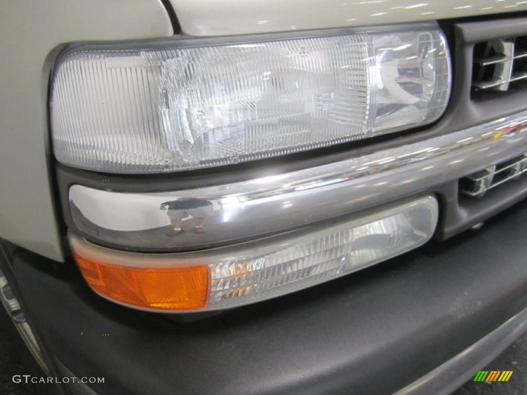 2002 Silverado 1500 LS Regular Cab - Light Pewter Metallic / Tan photo #5