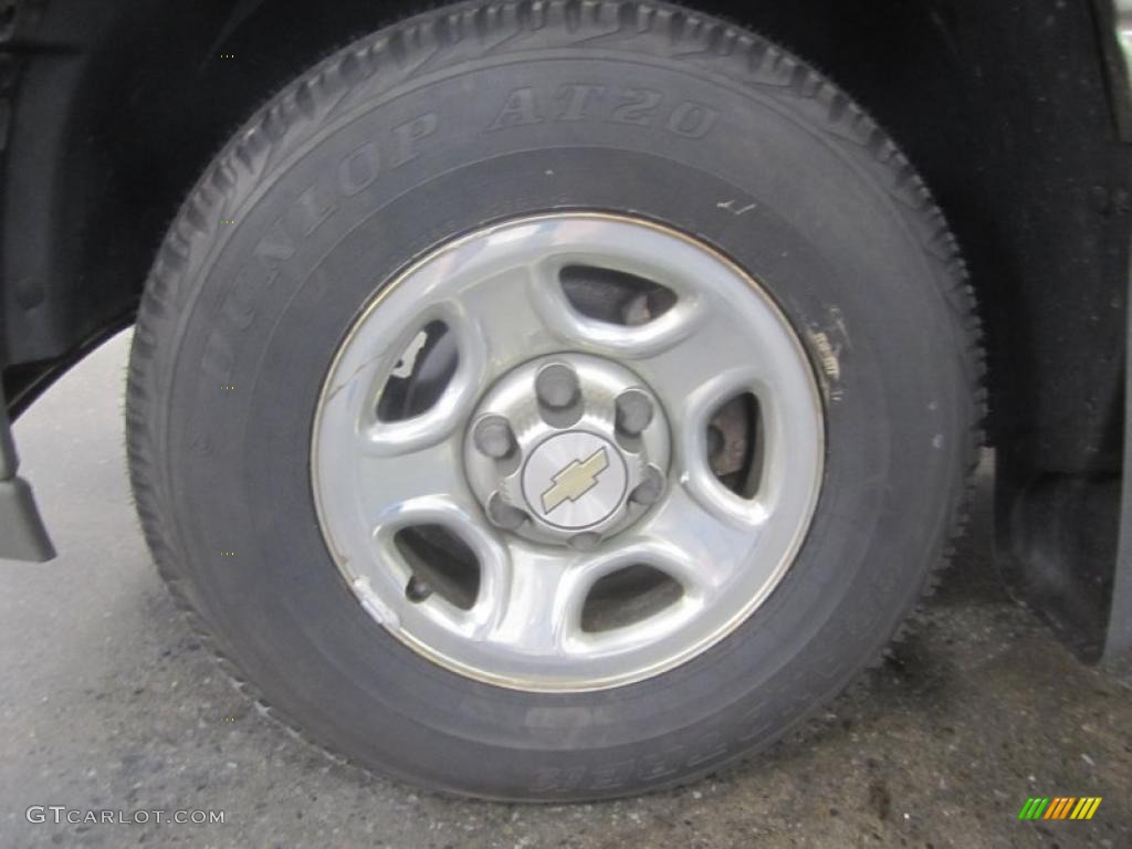 2002 Silverado 1500 LS Regular Cab - Light Pewter Metallic / Tan photo #6