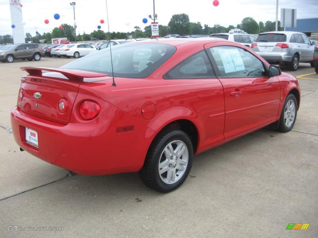 2007 Cobalt LT Coupe - Victory Red / Neutral Beige photo #7