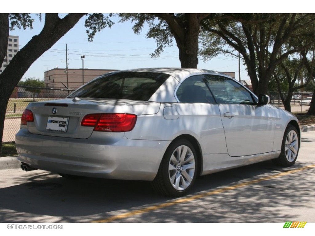 2011 3 Series 328i Convertible - Titanium Silver Metallic / Black Dakota Leather photo #3