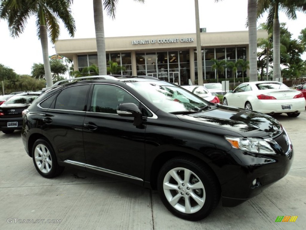 Obsidian Black Lexus RX