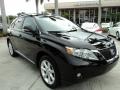 2010 Obsidian Black Lexus RX 350  photo #2