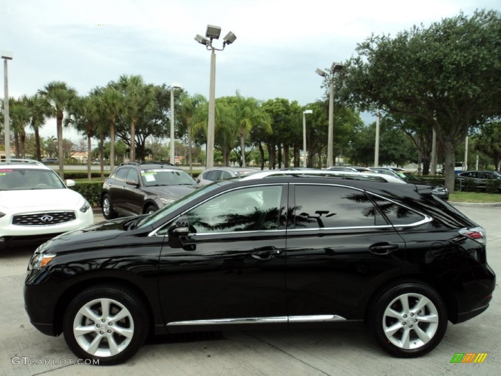 Obsidian Black 2010 Lexus RX 350 Exterior Photo #49907397