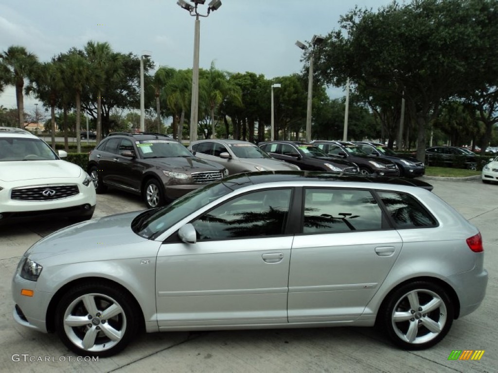 Light Silver Metallic 2007 Audi A3 3.2 quattro Exterior Photo #49907847