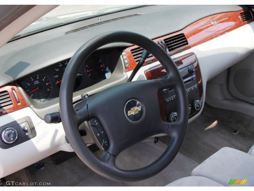 2007 Chevrolet Impala LS Gray Steering Wheel Photo #49908570