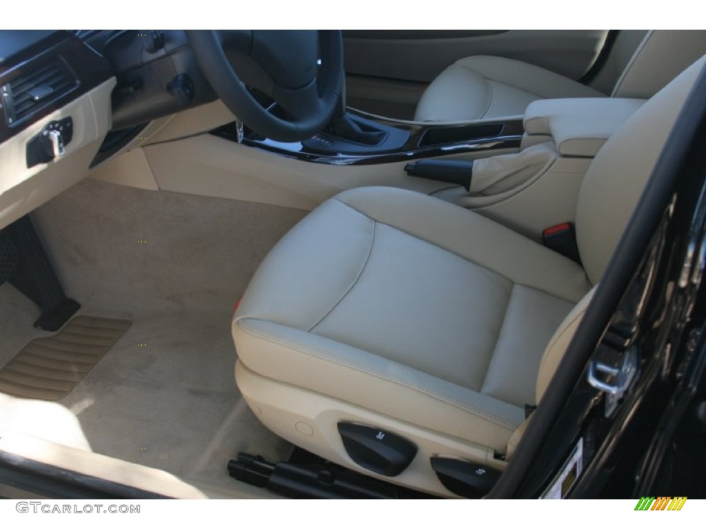 2011 3 Series 328i Sedan - Jet Black / Beige Dakota Leather photo #12