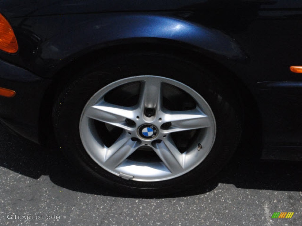 2003 3 Series 325i Coupe - Orient Blue Metallic / Black photo #25
