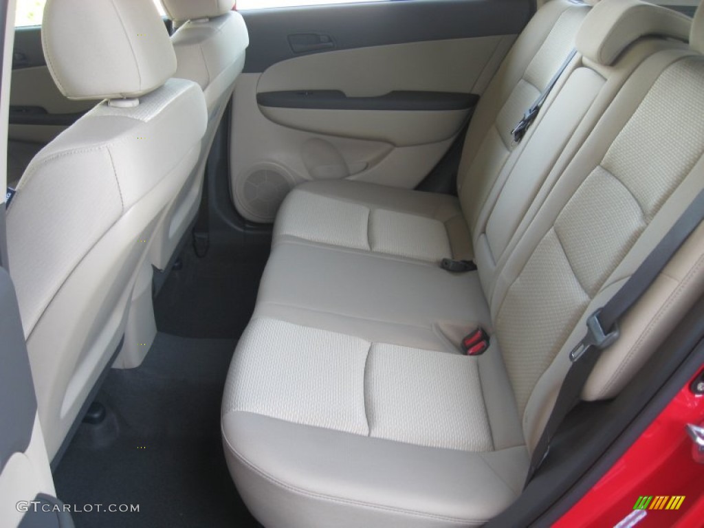 Beige Interior 2011 Hyundai Elantra Touring GLS Photo #49908975