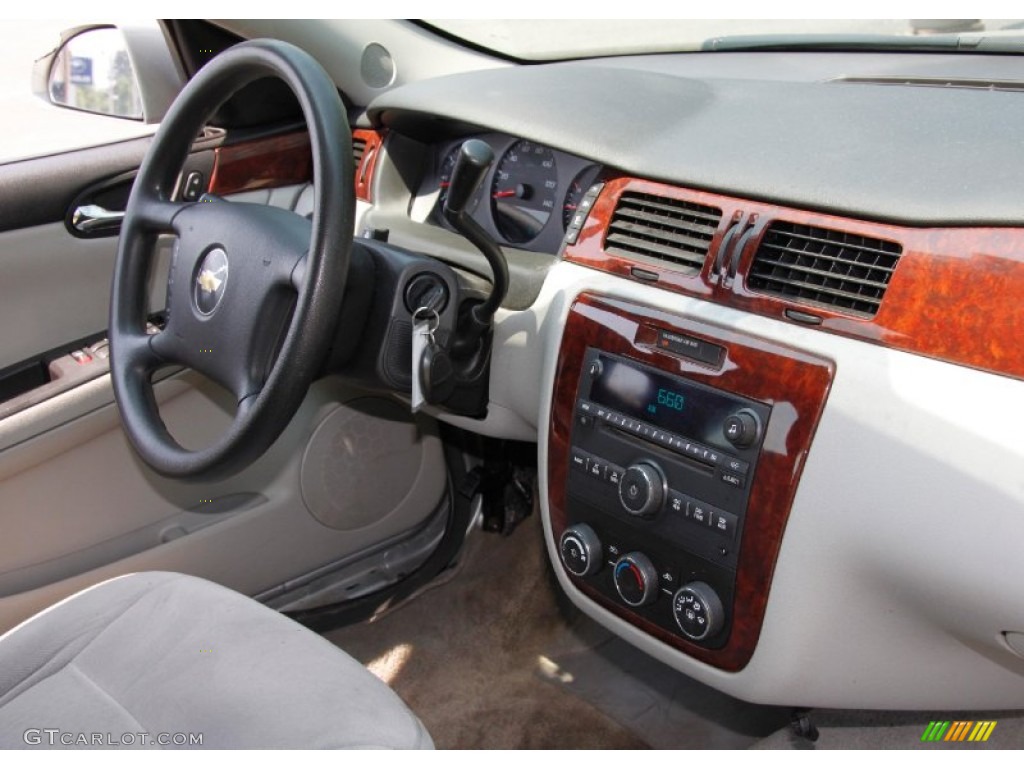 2007 Chevrolet Impala LS Gray Dashboard Photo #49909470