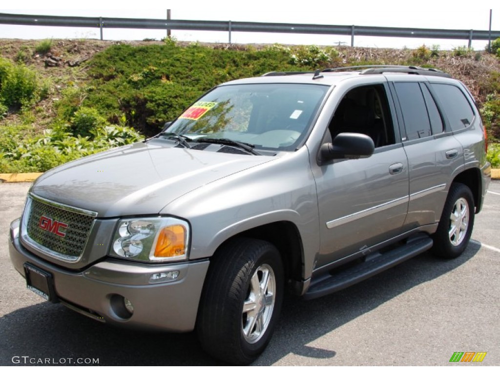 2007 Envoy SLT 4x4 - Steel Gray Metallic / Ebony photo #1