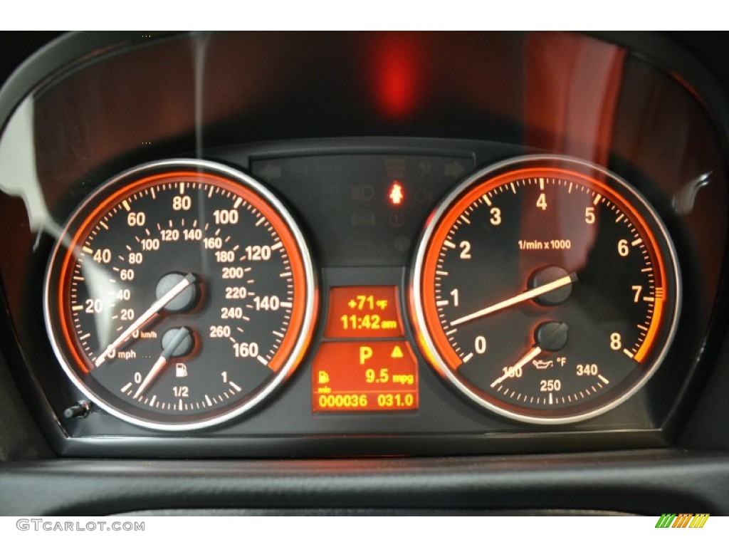 2011 BMW 3 Series 328i Coupe Gauges Photo #49909713