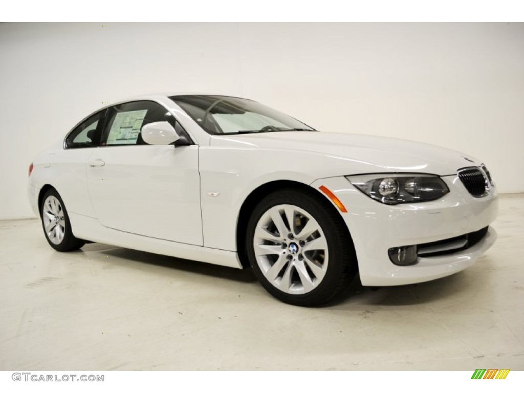 2011 3 Series 328i Coupe - Alpine White / Black Dakota Leather photo #2