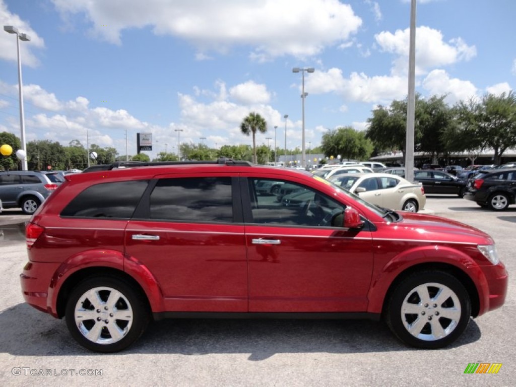 Inferno Red Crystal Pearl 2009 Dodge Journey SXT Exterior Photo #49909785
