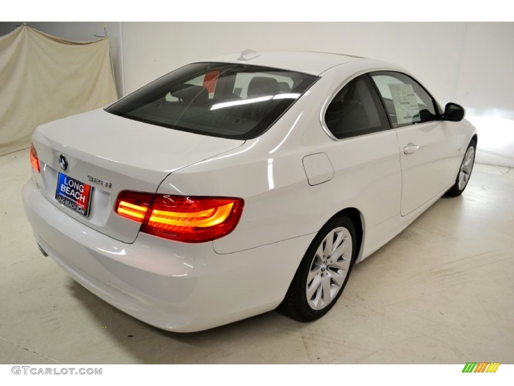 2011 3 Series 328i Coupe - Alpine White / Black Dakota Leather photo #6