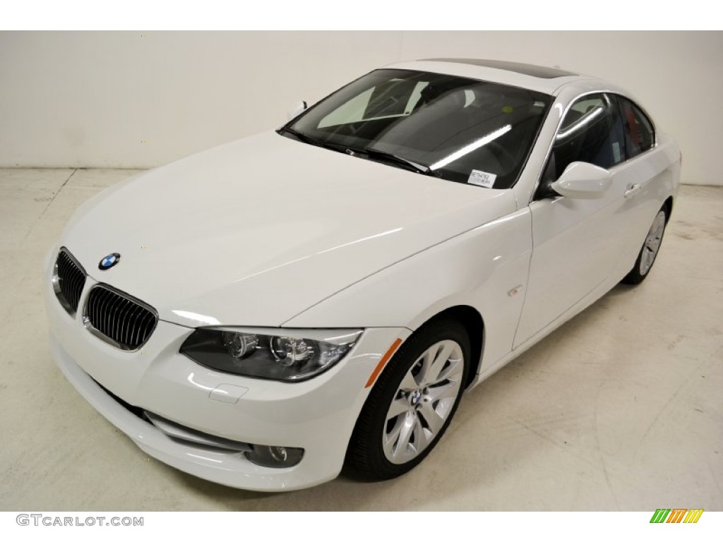 2011 3 Series 328i Coupe - Alpine White / Black Dakota Leather photo #8