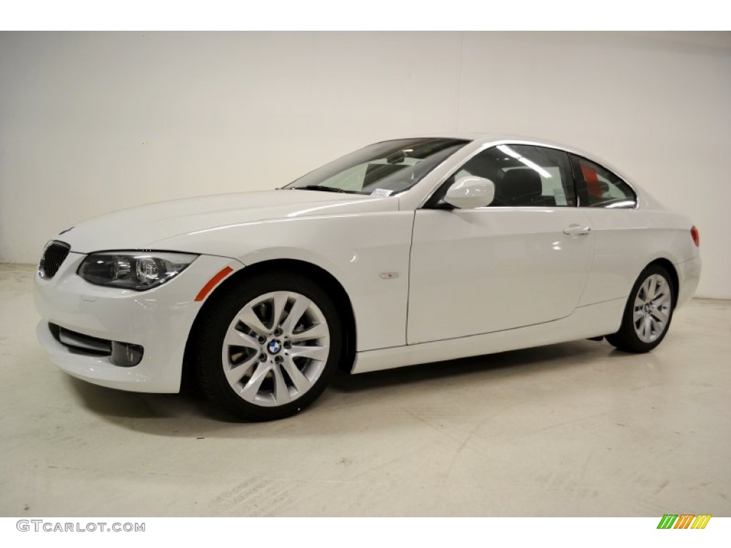 2011 3 Series 328i Coupe - Alpine White / Black Dakota Leather photo #9