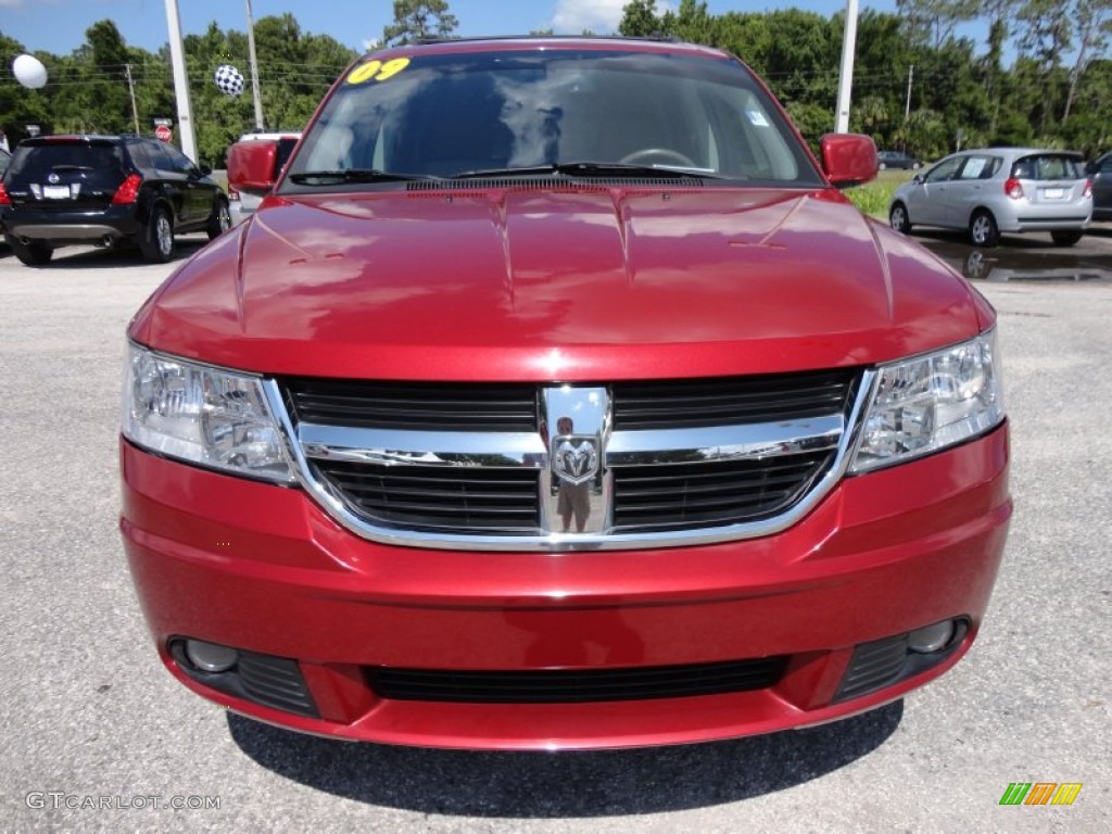 Inferno Red Crystal Pearl 2009 Dodge Journey SXT Exterior Photo #49909887