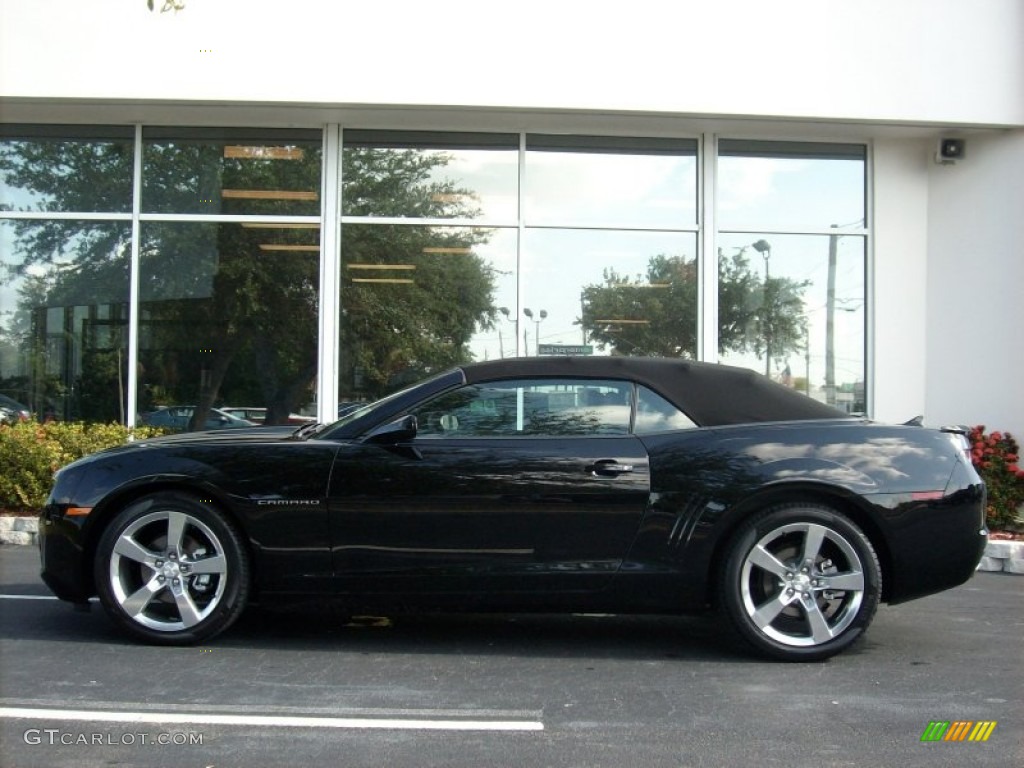 Black 2011 Chevrolet Camaro LT/RS Convertible Exterior Photo #49911072