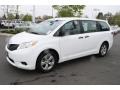 2011 Super White Toyota Sienna V6  photo #4