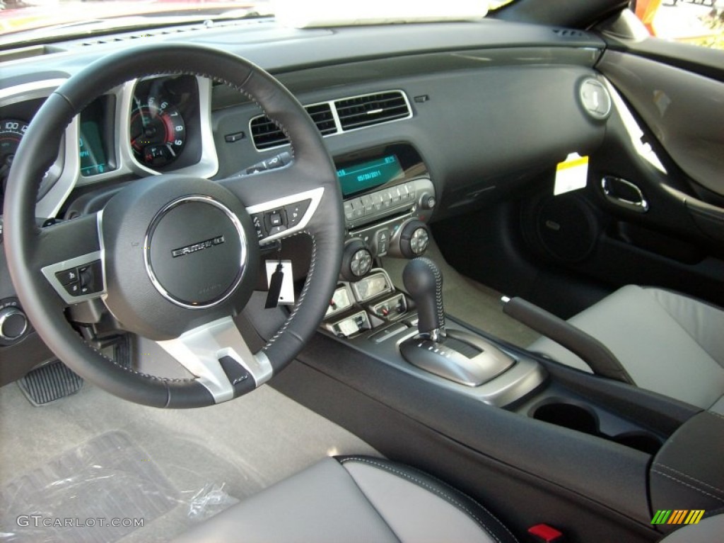 Gray Interior 2011 Chevrolet Camaro SS/RS Convertible Photo #49911417