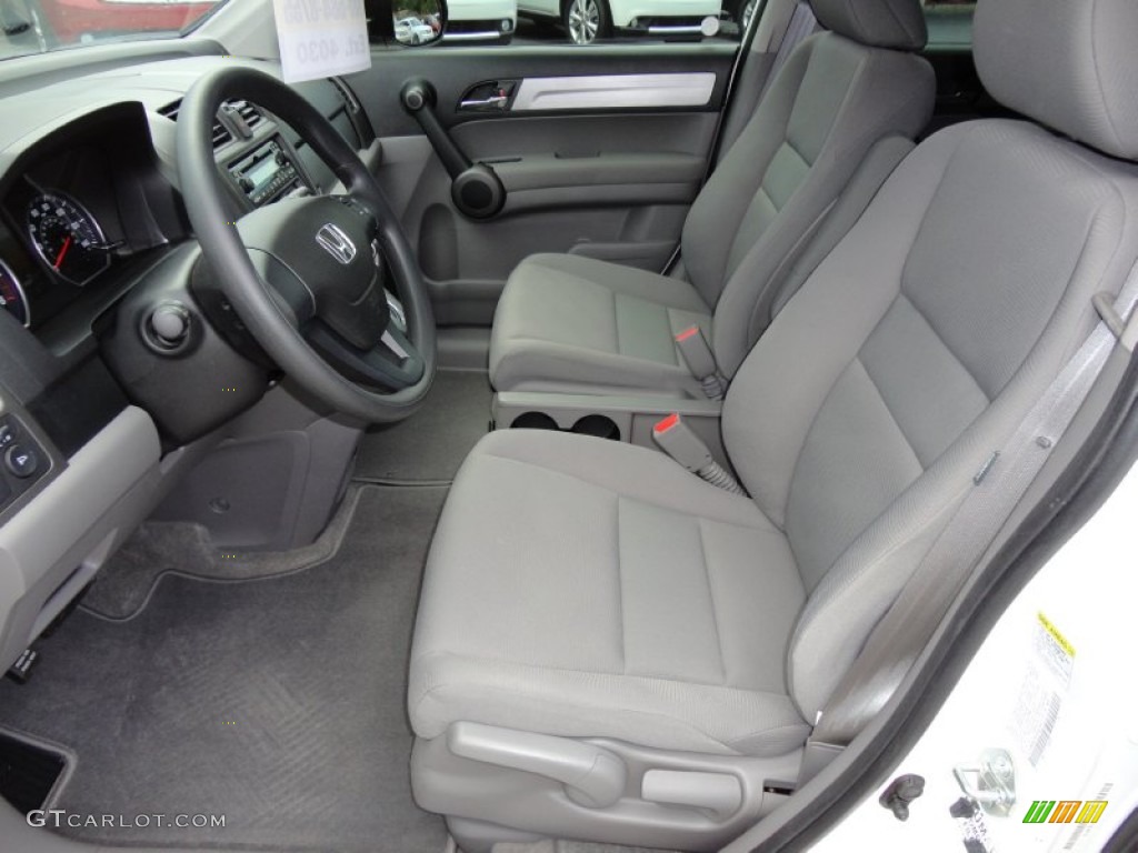 2010 CR-V LX - Taffeta White / Gray photo #5
