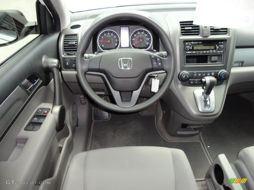 2010 CR-V LX - Taffeta White / Gray photo #9