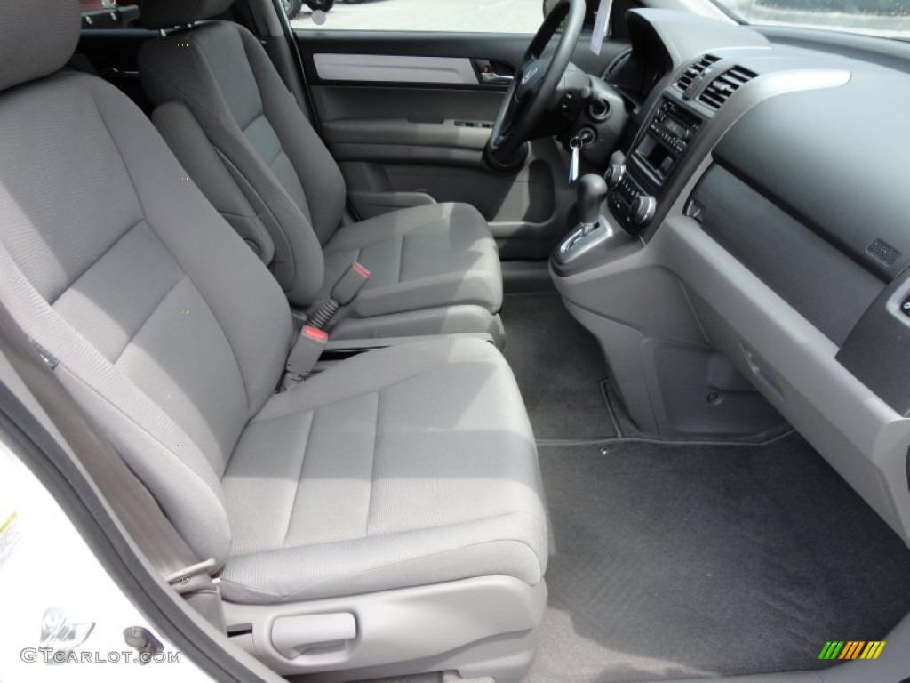2010 CR-V LX - Taffeta White / Gray photo #18