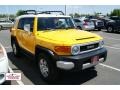 2008 Sun Fusion Yellow Toyota FJ Cruiser 4WD  photo #1