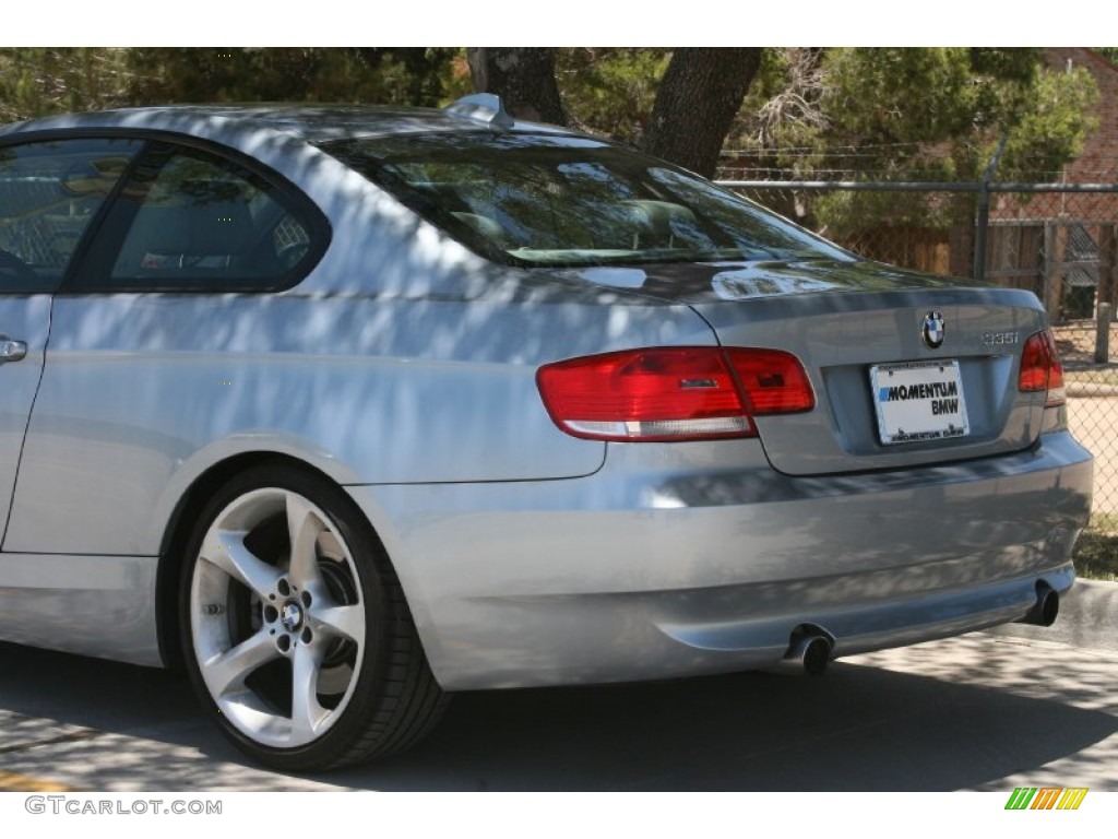 2009 3 Series 335i Coupe - Blue Water Metallic / Grey photo #20